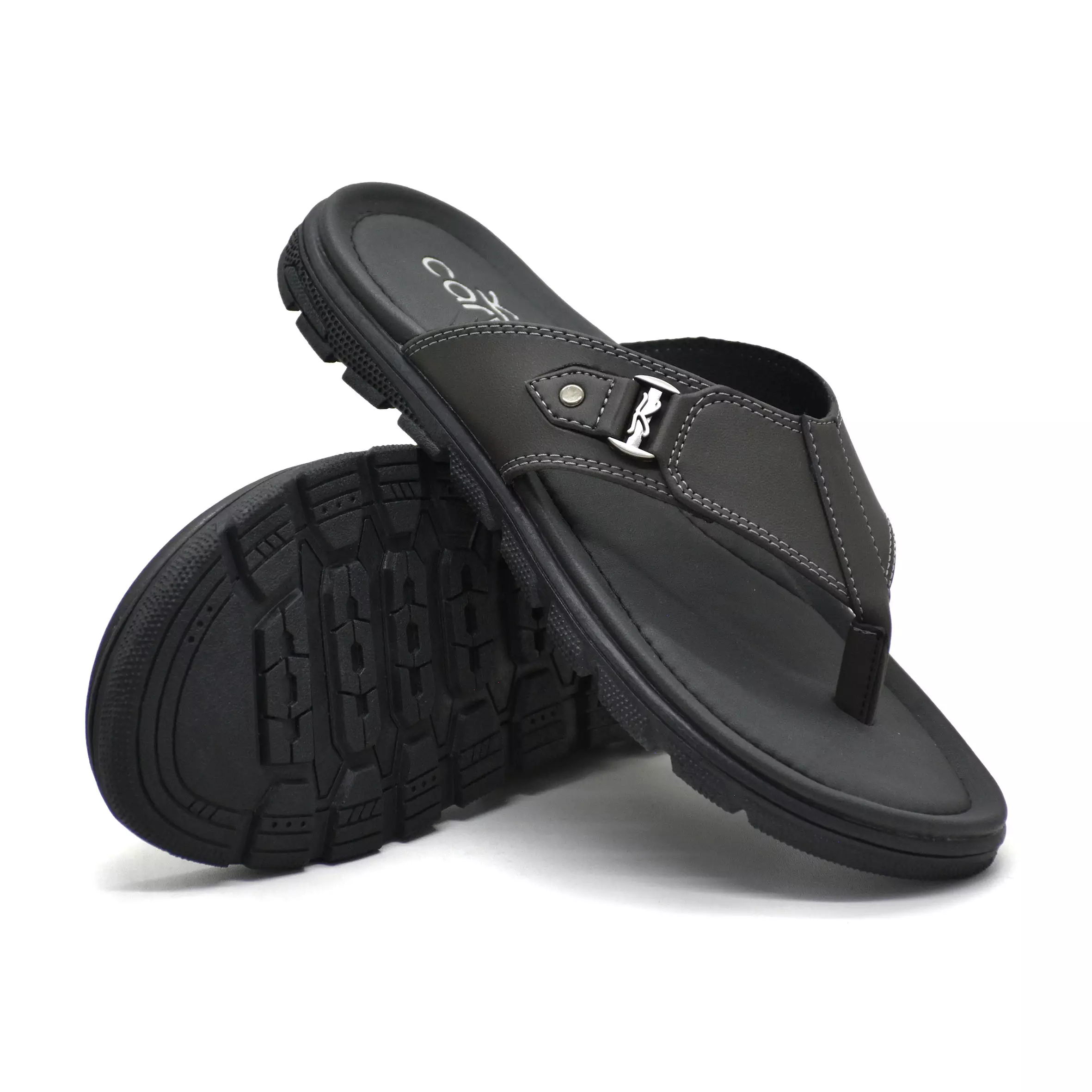 Carvil Sandal Pria Durham-01 M Black