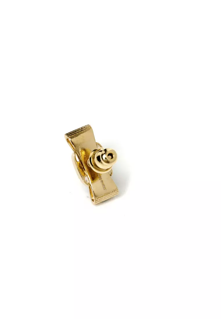 Brass Stud Earrings