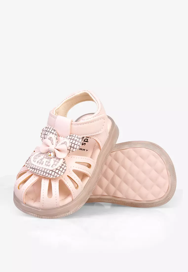 Sepatu Flat Shoes Anak Perempuan Pre Walker prewalker A.Mimi in Pink - Fransisca Renaldy