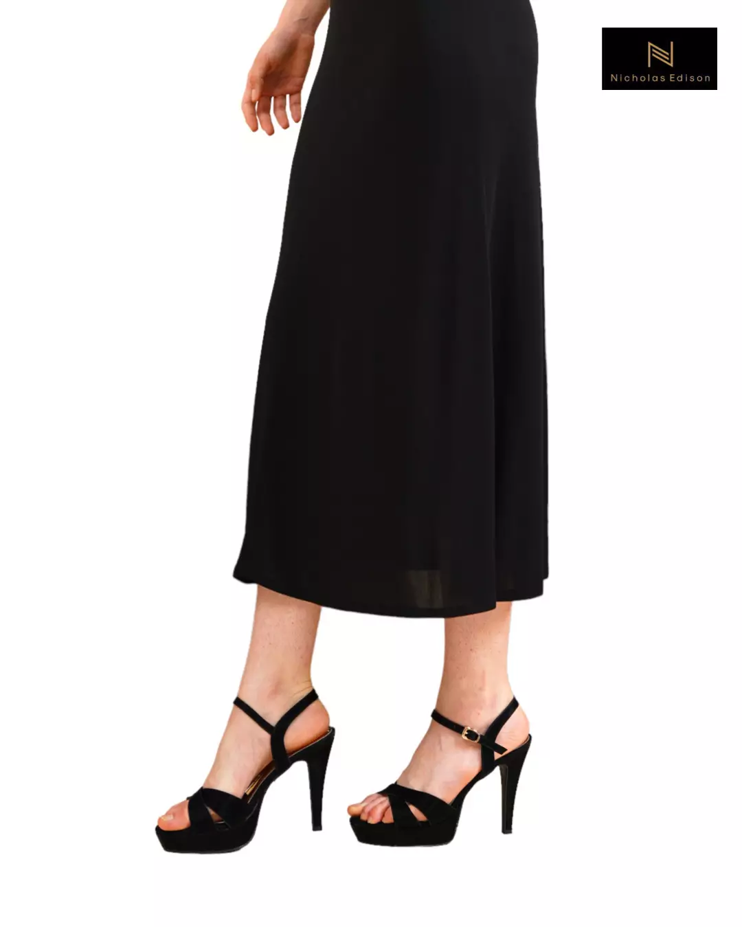 Nicholas Edison Heel Eira Black