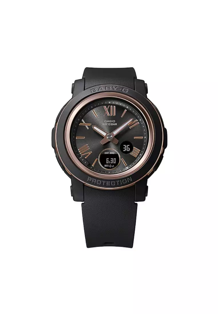 CASIO BABY-G BGA-290-1ADR BLACK RESIN STRAP MEN'S WATCH