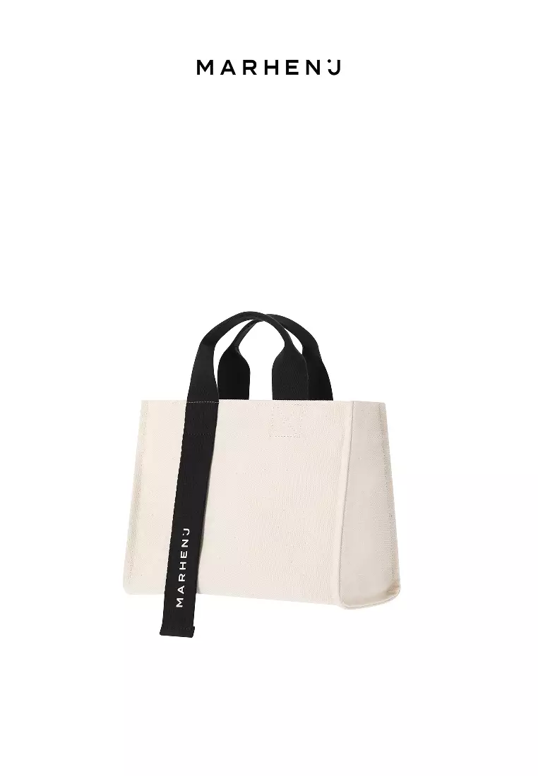 RICO MINI COMFORT Canvas Crossbody Bag Ivory