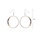 Glamorousky black Fashion Temperament Geometric Circle Earrings with Cubic Zirconia EE276AC85134A4GS_2