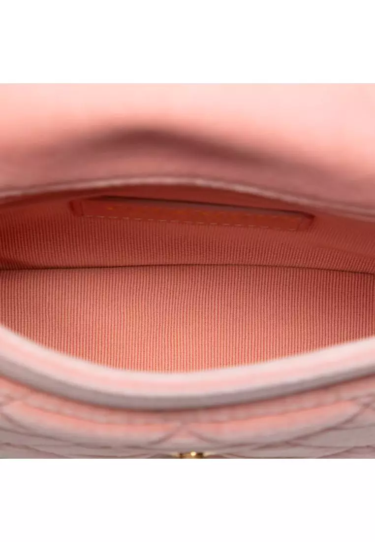 Pre-Loved Chanel Mini Quilted Velvet Double Frame Flap