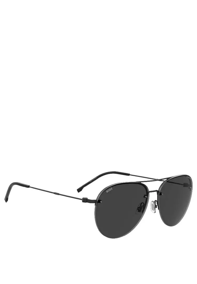 BOSS Sunglasses BOSS 1692/F/SK-003-M9, Navigator Sharp with Matte Black color