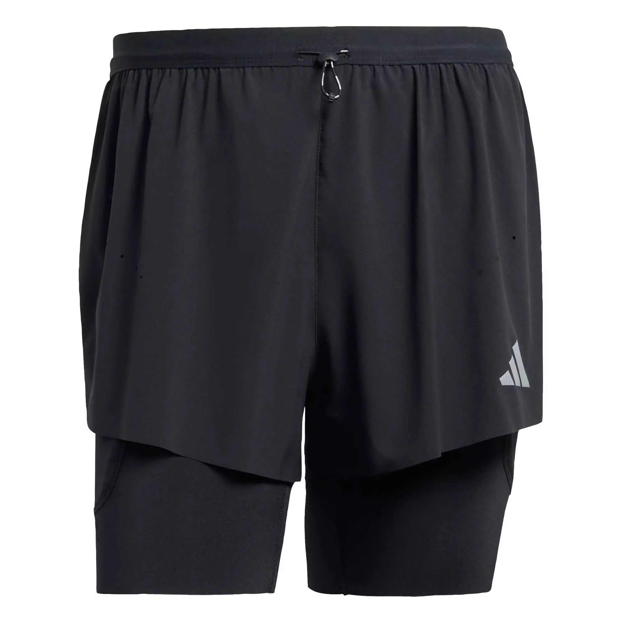 Running ADI365 Climacool+ 4 Pocket 2in1 Shorts Men Black KE8215