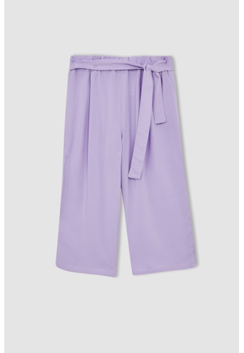 DeFacto purple Viscose Trousers C2010KAF193DF6GS_1
