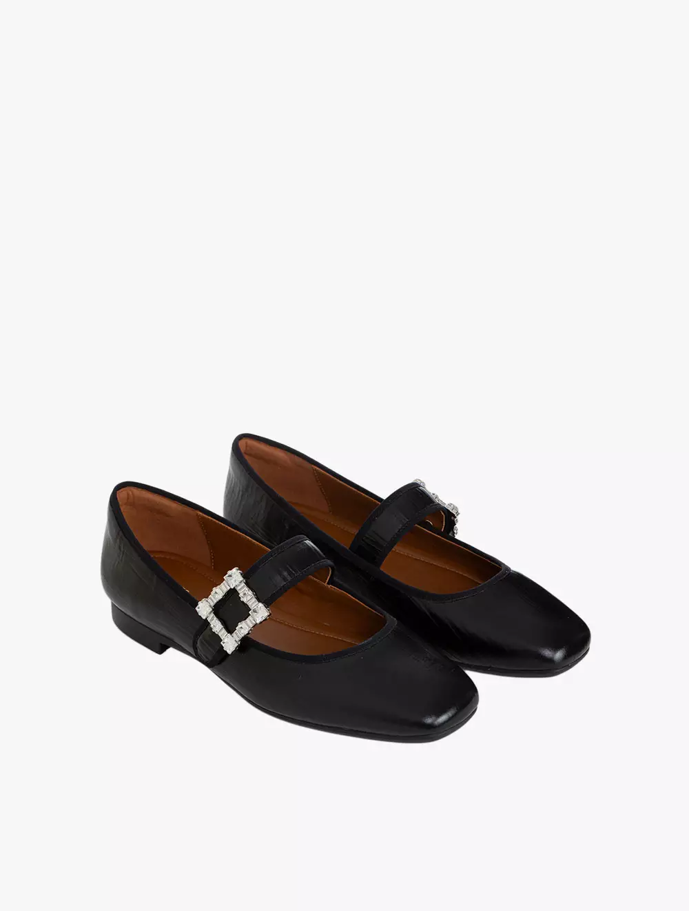 Staccato EPQ10-005 Ballerina Flats - Black
