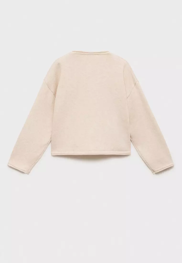 Knitted Buttoned Cardigan