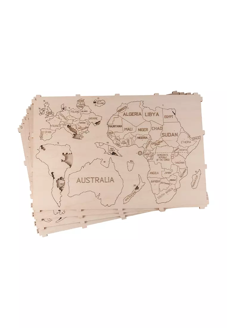 WOODEN CITY World Map L 2023 Buy WOODEN CITY Online ZALORA Hong Kong
