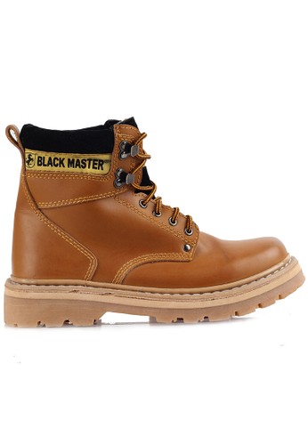 Black Master Boots High Syther Brown