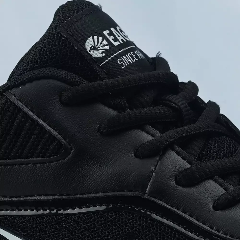 Eagle Sepatu Lifestyle Martin - HITAM/HITAM