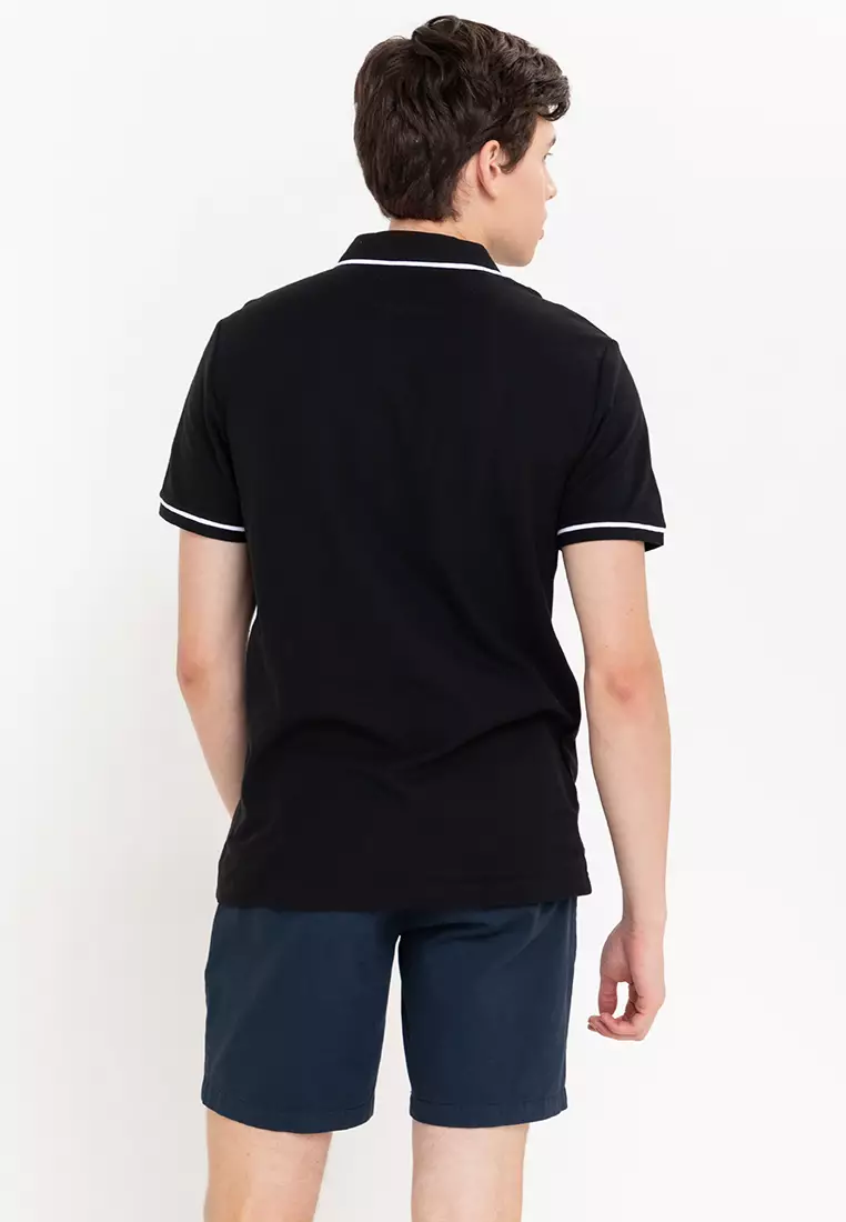 Earl Organic Pique Sticker Pete Polo