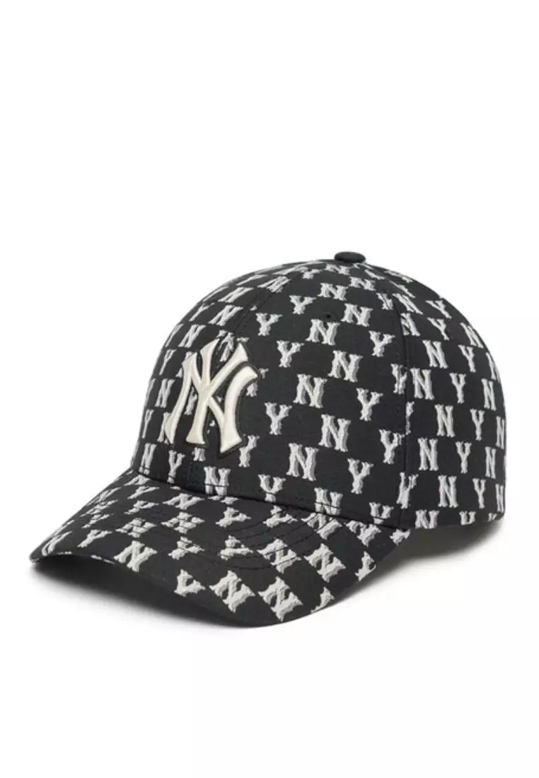 Jual Topi Bucket Hat New York Watercolor Monogram Embroidered Logo