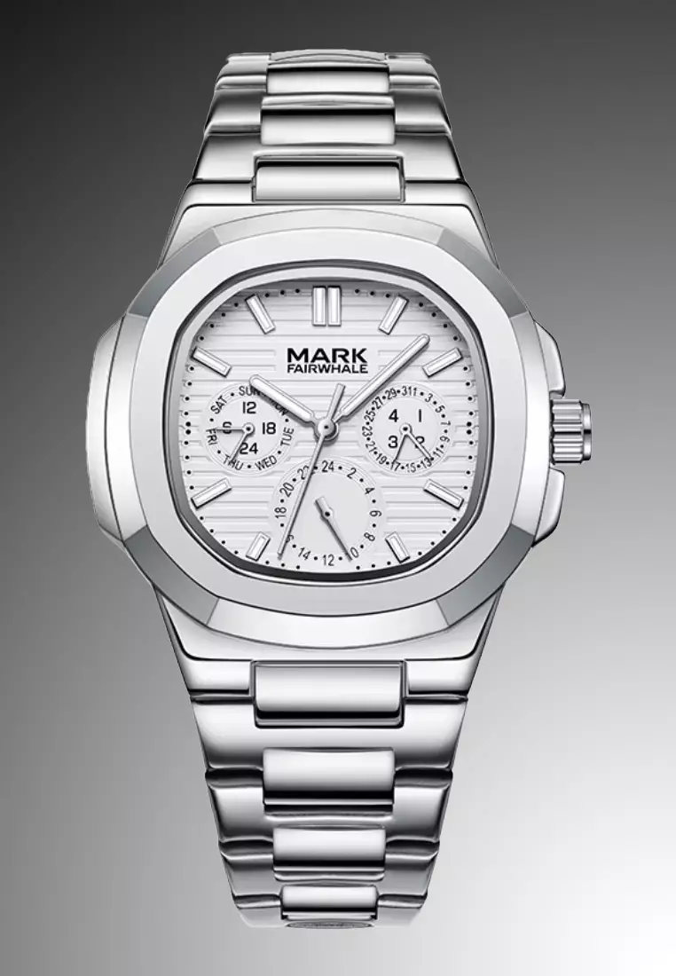 Unisex Quartz Watch, 39mm, Metal Bracelet