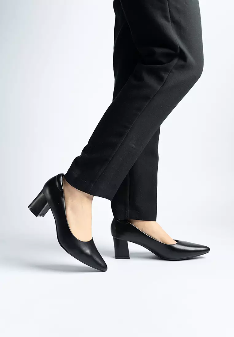 Britney Square Pump Heels