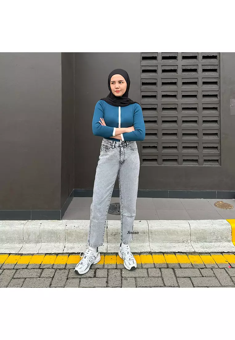 Highwaist Mom Jeans 360 BREAK FREE