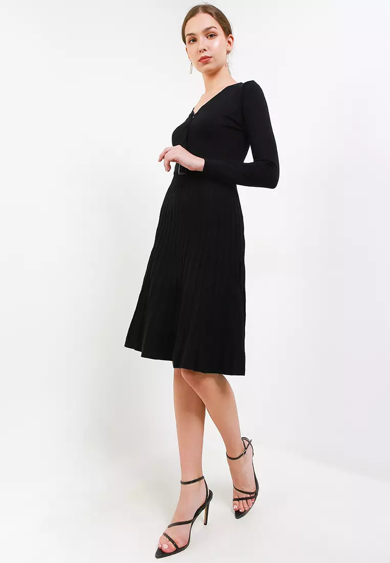 Lisa Knit Midi Dress