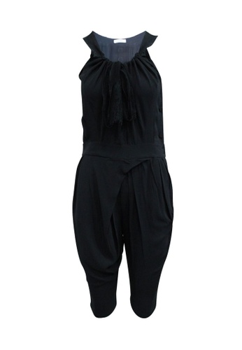 Nina Ricci black Pre-Loved nina ricci Black Jumpsuit with Buttons 162DCAA304FE43GS_1