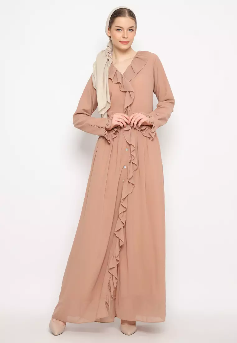 Elea Dress Light Brown