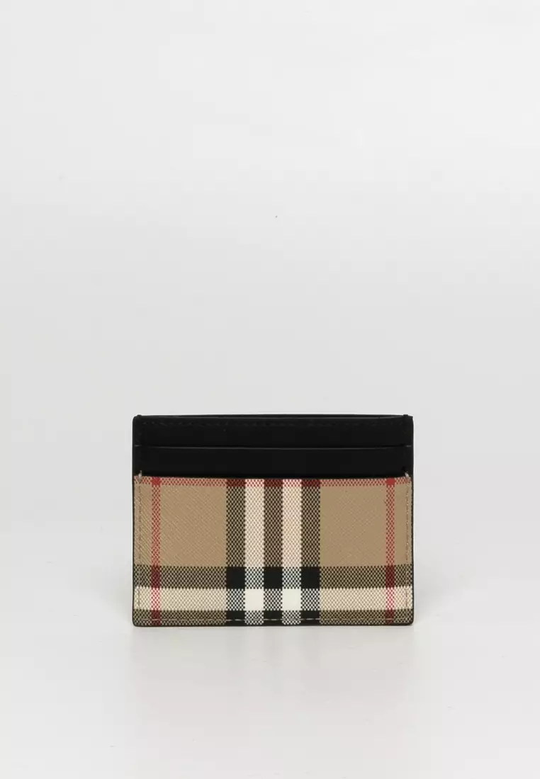 Burberry card hot sale holder wallet