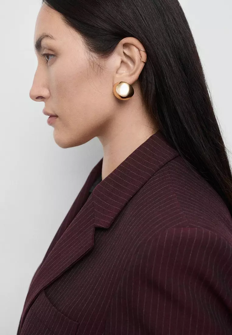 Straight-Fit Suit Jacket