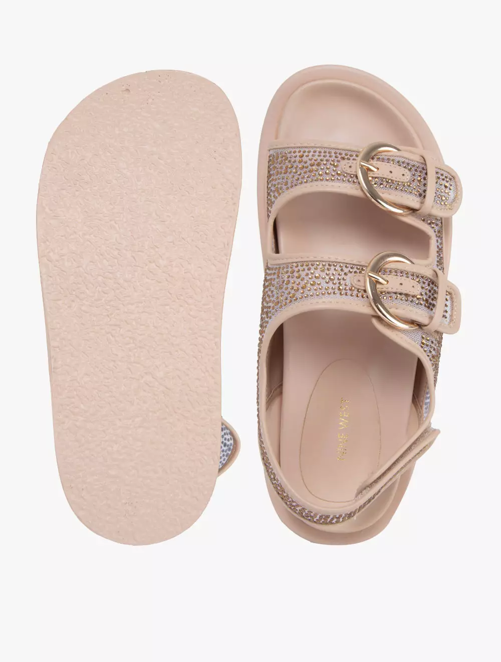 Nine West AMBER Women's Flat Sandals - Beige