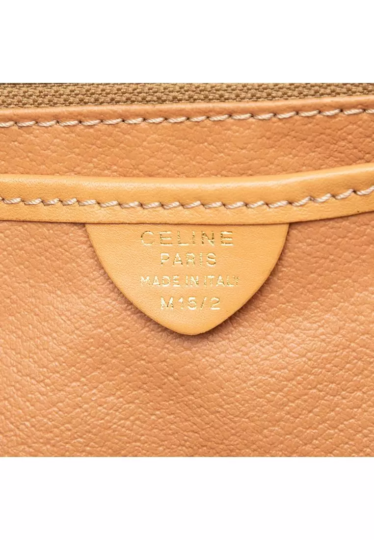 Pre-Loved Celine Macadam Coated Canvas Tote