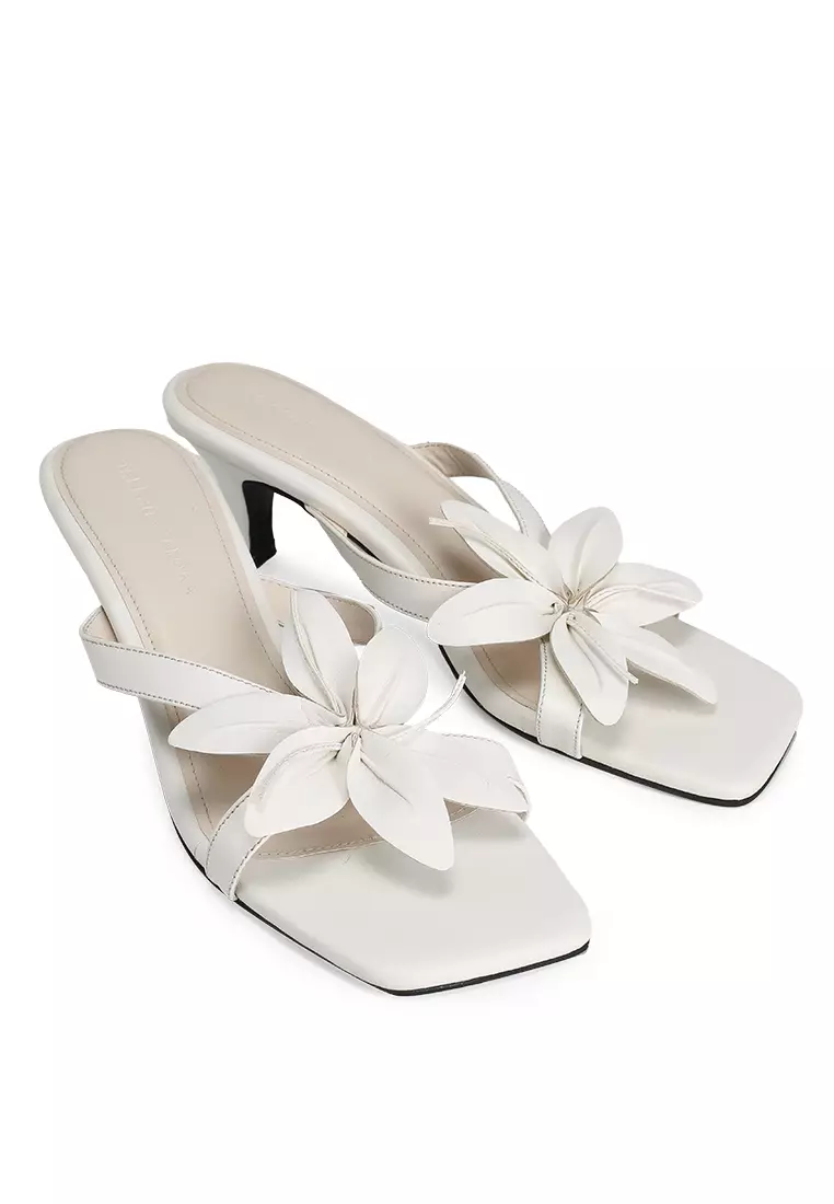 Lily Flower Heels