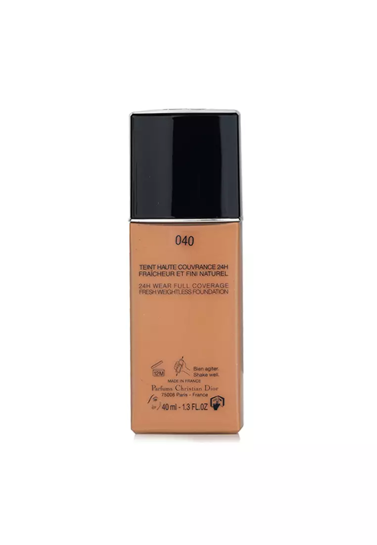 CHRISTIAN DIOR - Diorskin Forever Undercover 24H Wear Full Coverage Water Based Foundation - # 040 Honey Beige 40ml/1.3oz.
