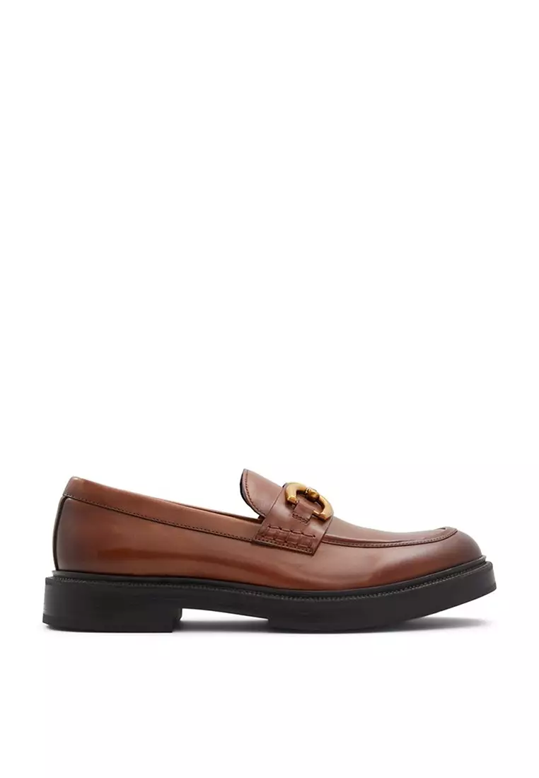 Aldo mens hot sale leather loafers