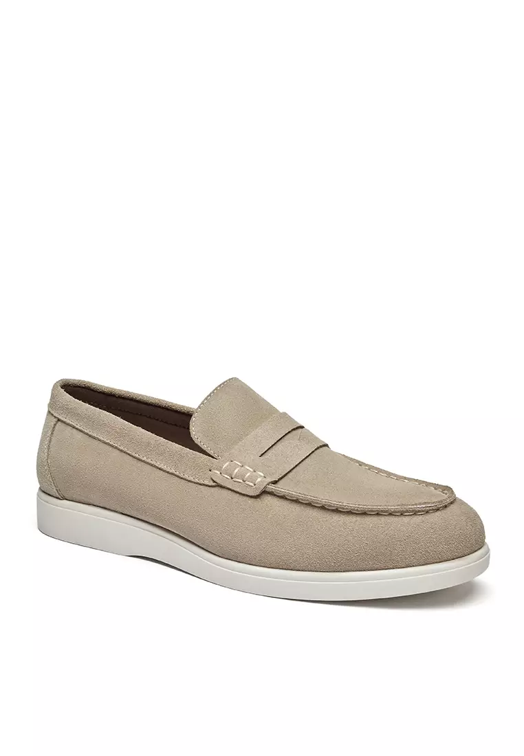 Cow Suede Penny Loafers KB8848-2