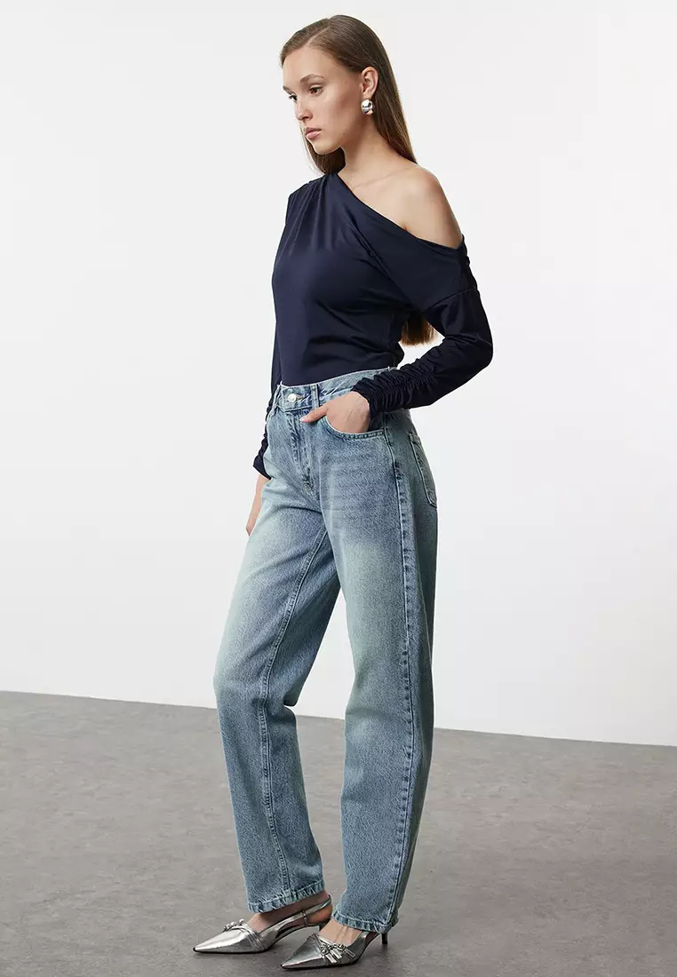 Light Washed Denim Jeans