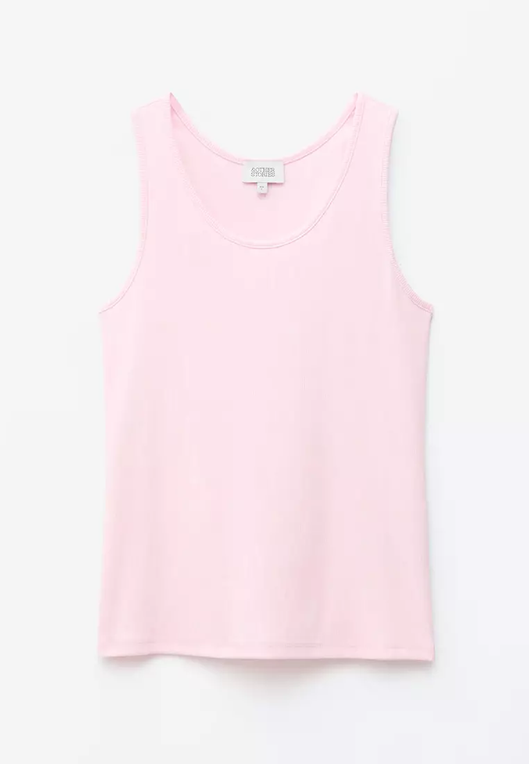 Ribbed Cotton Tank Top