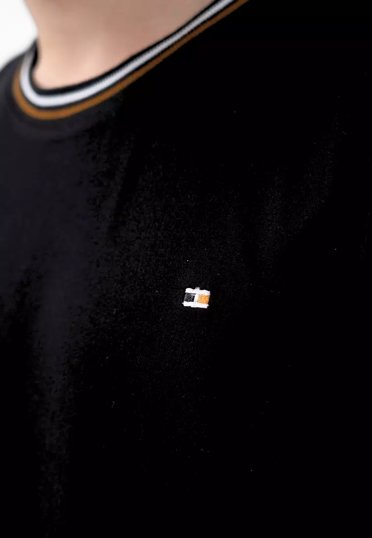 Ryusei Kaos Pria Masahiro Basic Black