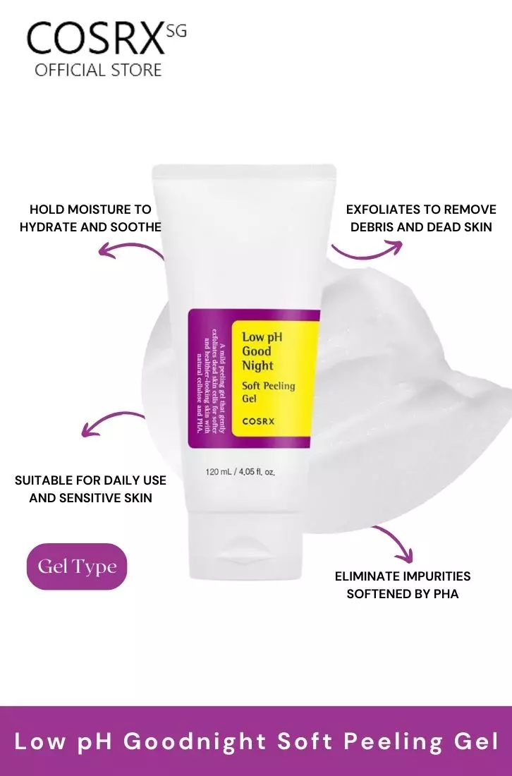 Cosrx Low pH Goodnight Soft Peeling Gel 120ml