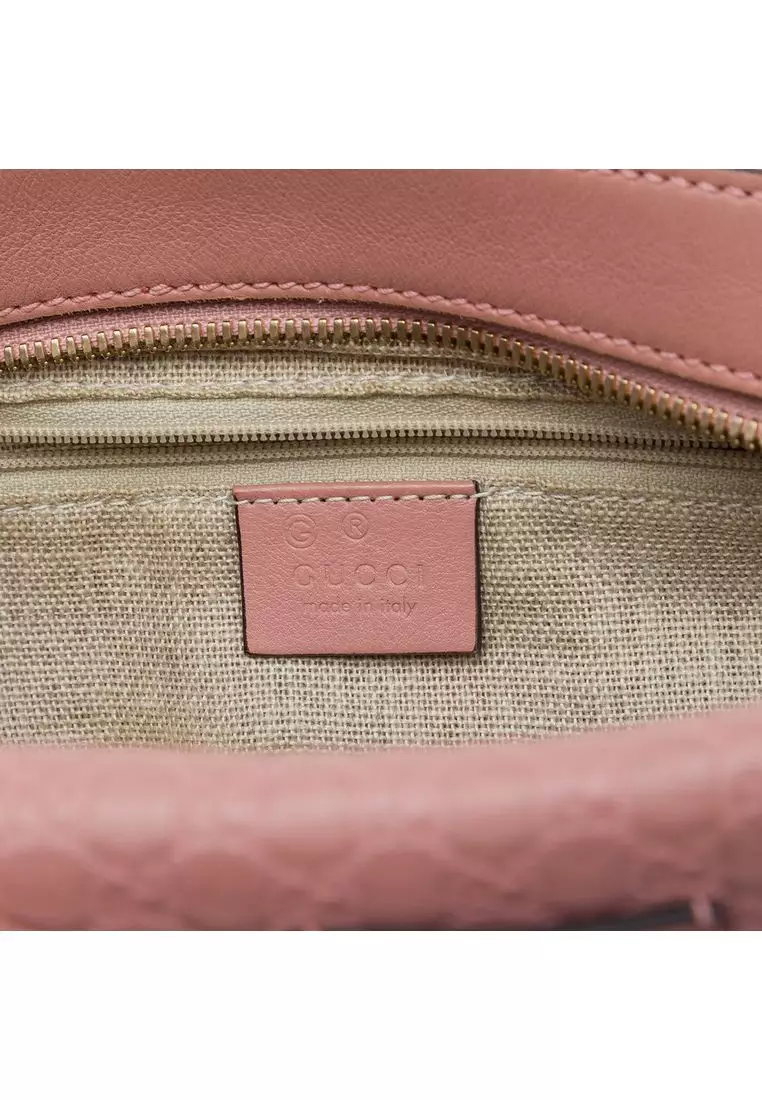Pre-Loved Gucci Small Microguccissima Satchel