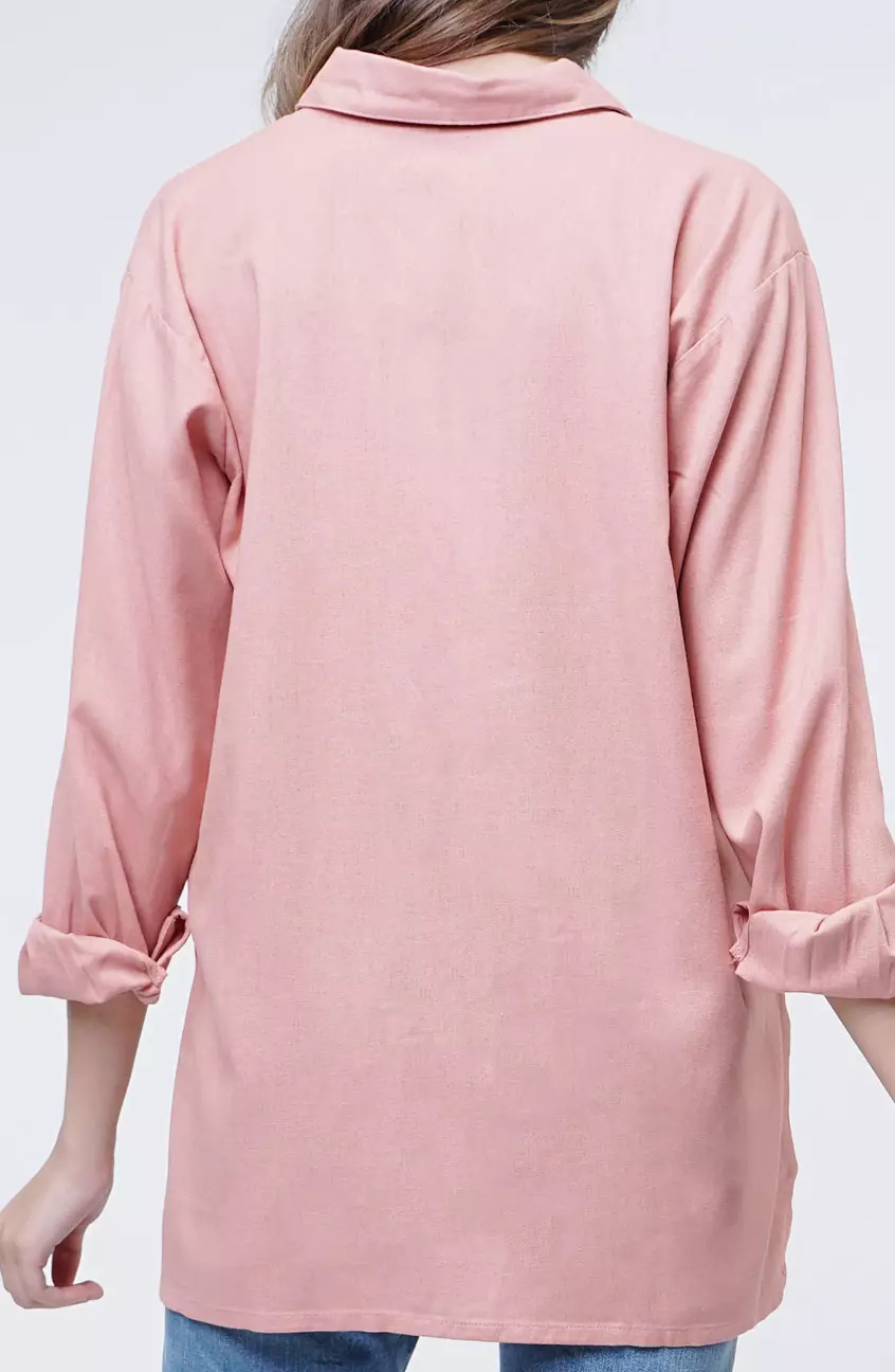 Kemeja Wanita Baina Pink