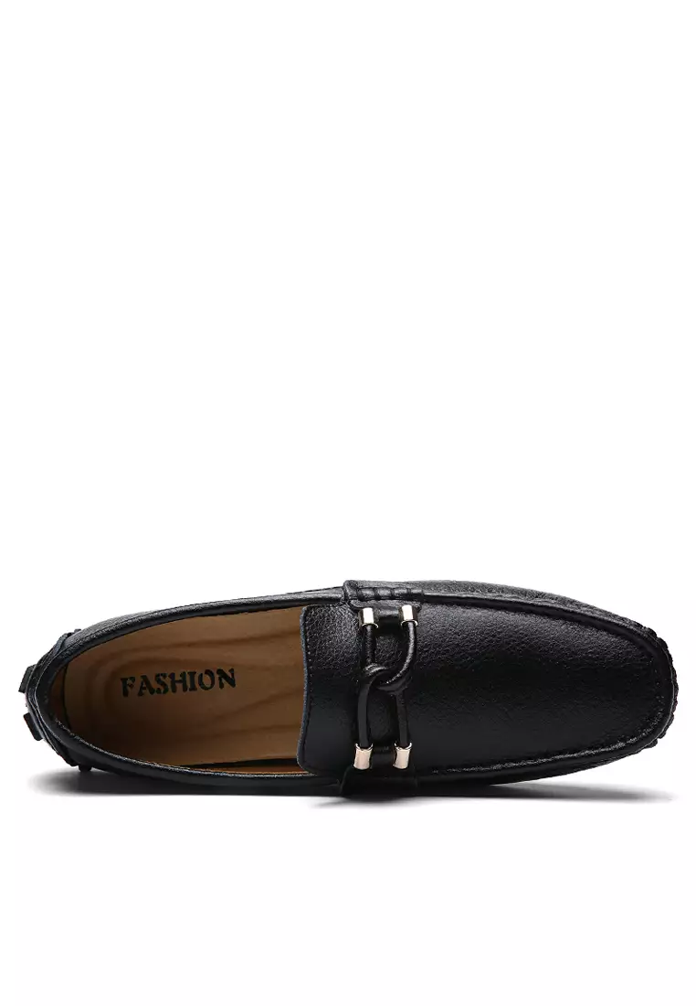 Leather Knot Loafers & Boat Shoes YY9088