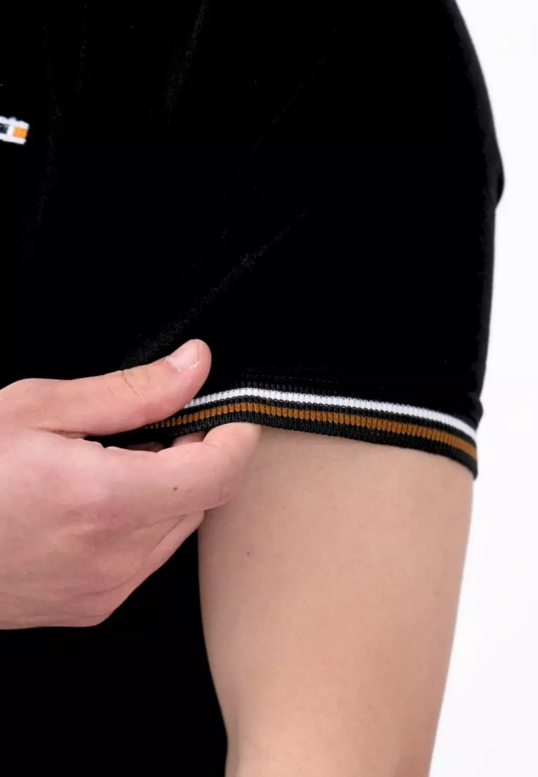 Ryusei Kaos Pria Masahiro Basic Black