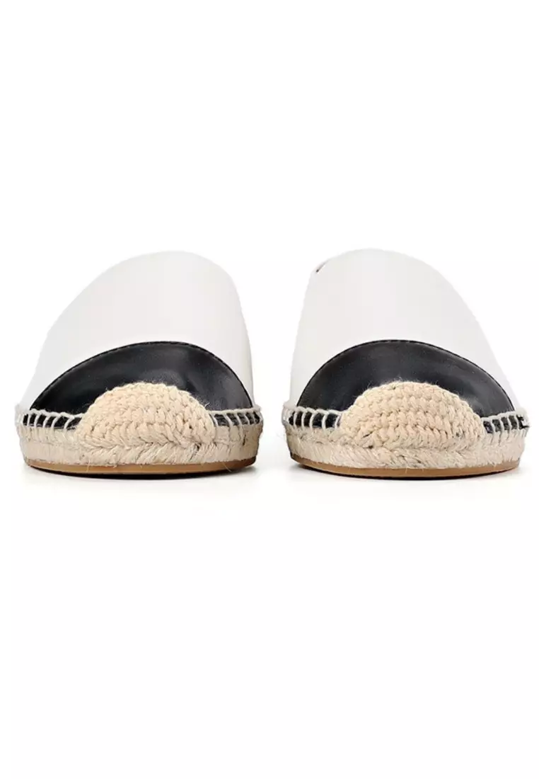 Shirasaki Slippers White