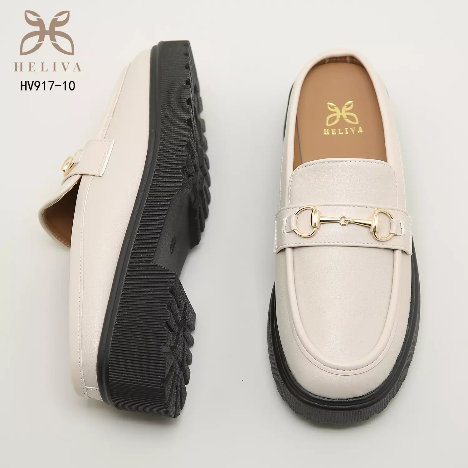 Heliva Wendy Bustong Slip On Lady Shoes Sol 5cm