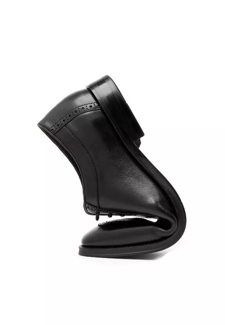 復古手工雕花真皮皮鞋 867806