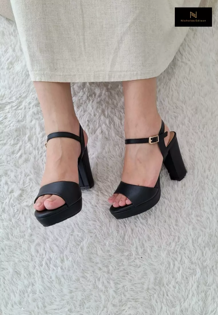 Nicholas Edison Heel Rani Black