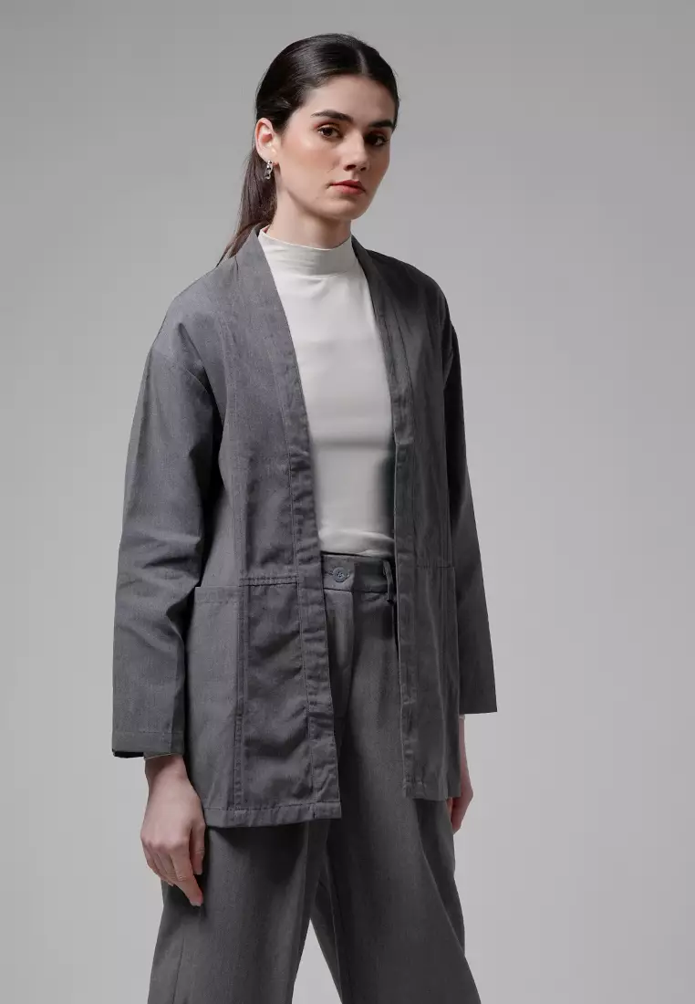 Jual Hardware Hardware Clothing Outer Wanita Hardware Outer Kimono Long ...