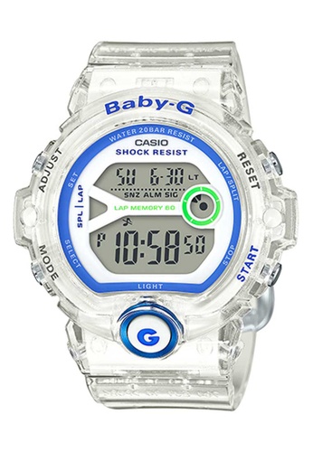 white casio baby g watch