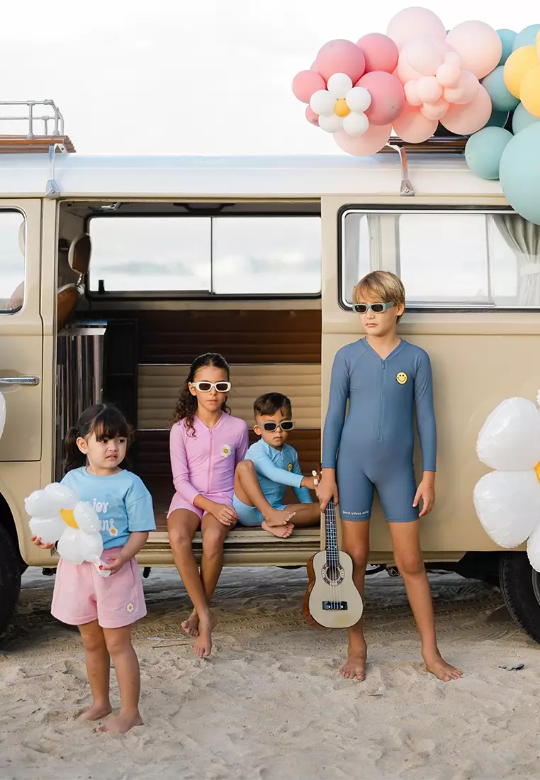 Let's get Groovy Unisex Long Sleeves Diving - Flint Stone