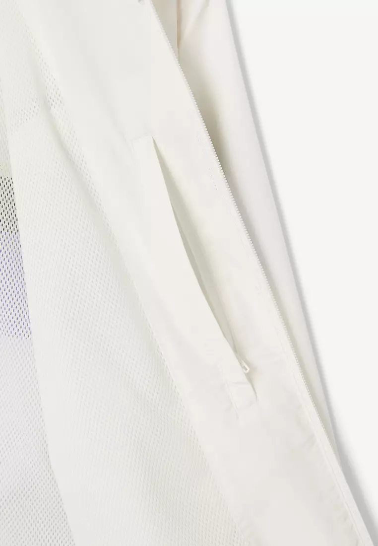 Colour-Block Water-Repellent Track Jacket