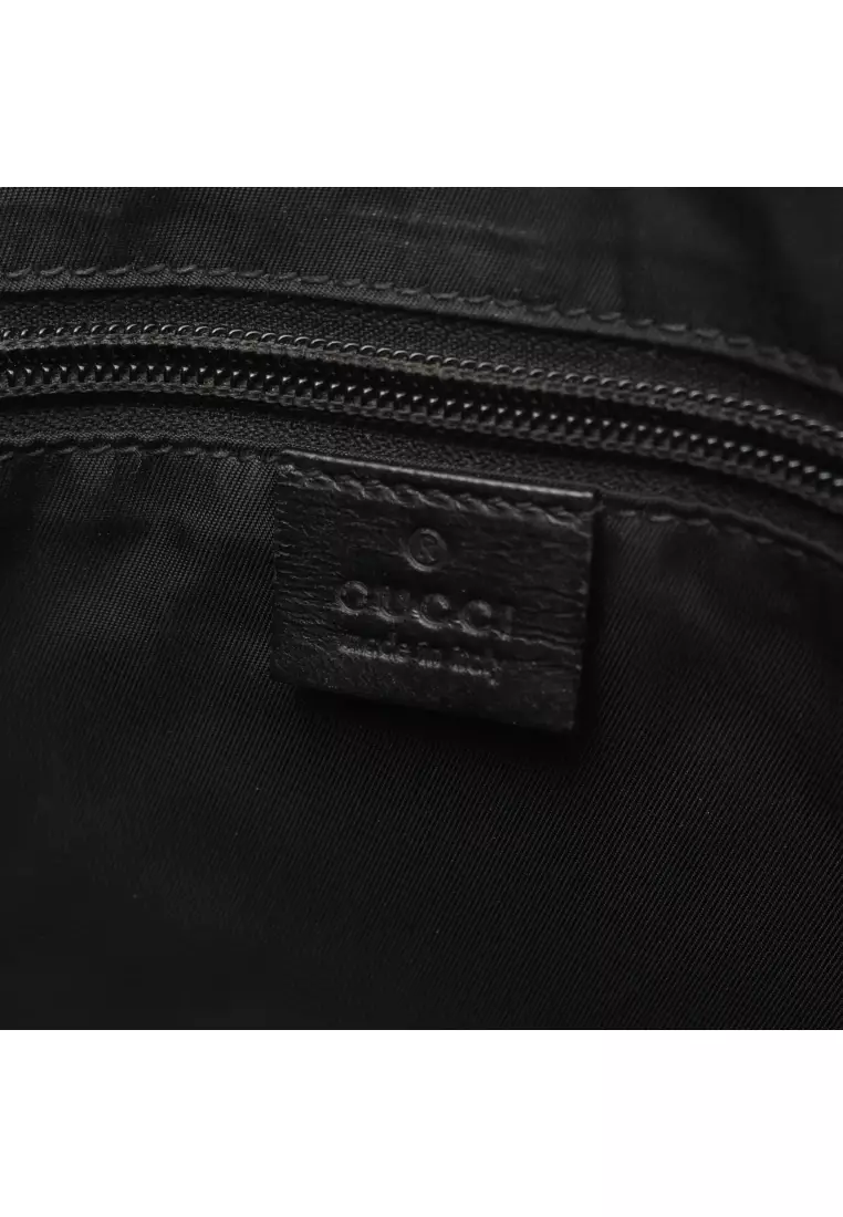 Buy GUCCI Pre-Loved Gucci sherry line Handbag tote bag canvas