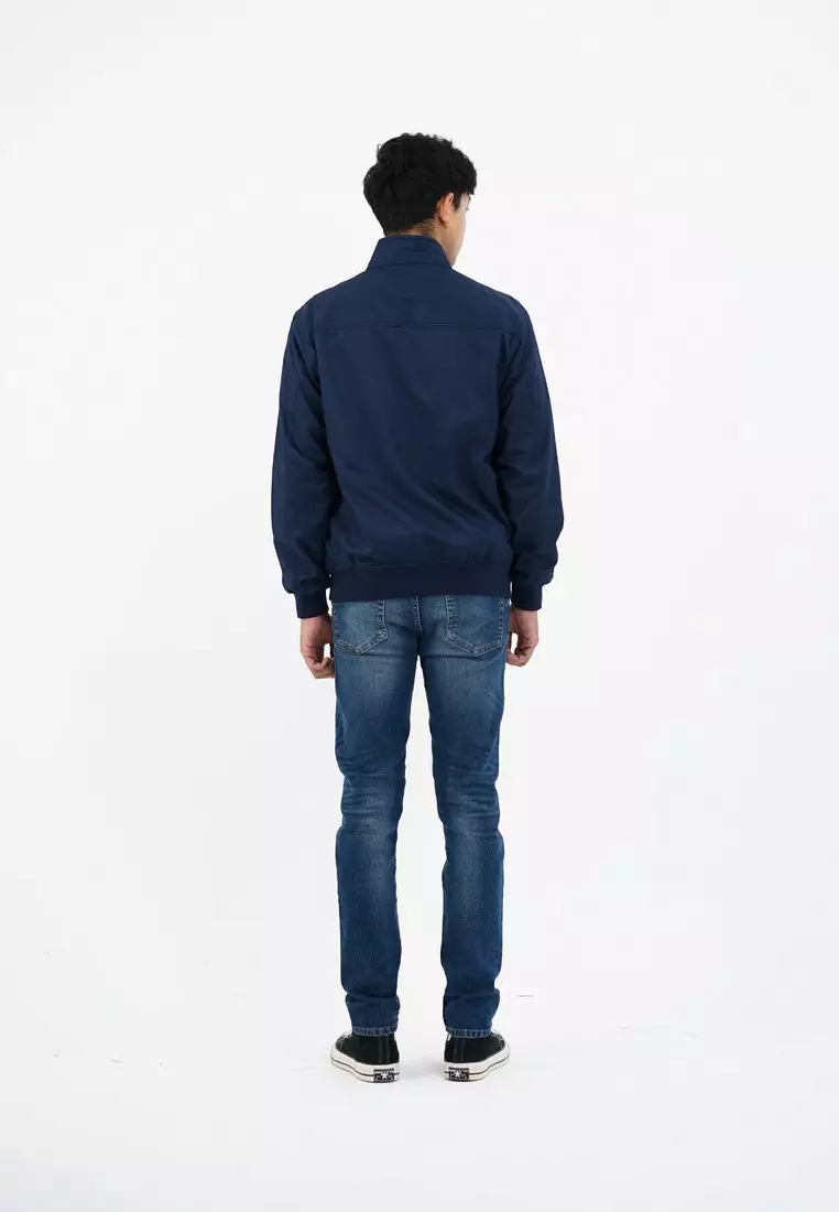 3Second Men's Bomber Jacket Regular Fit Taslan Arna OL-C041224